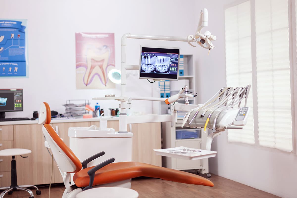A photo of a dental clinic