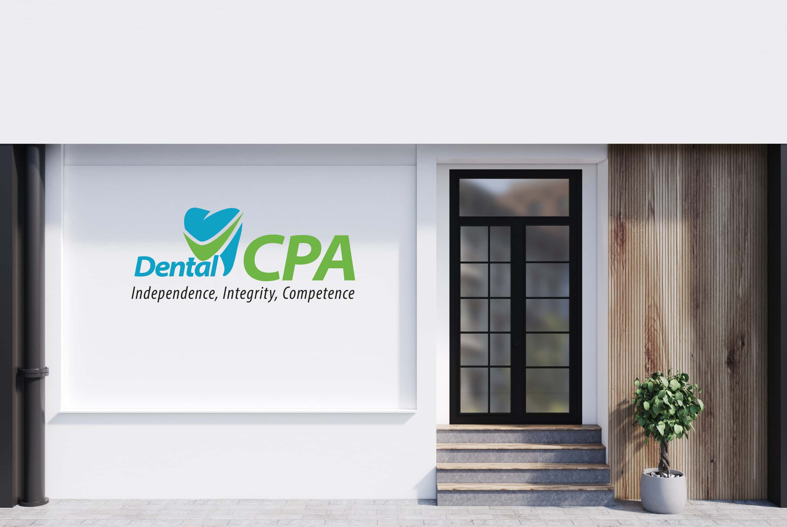 The front of a dental clinic
